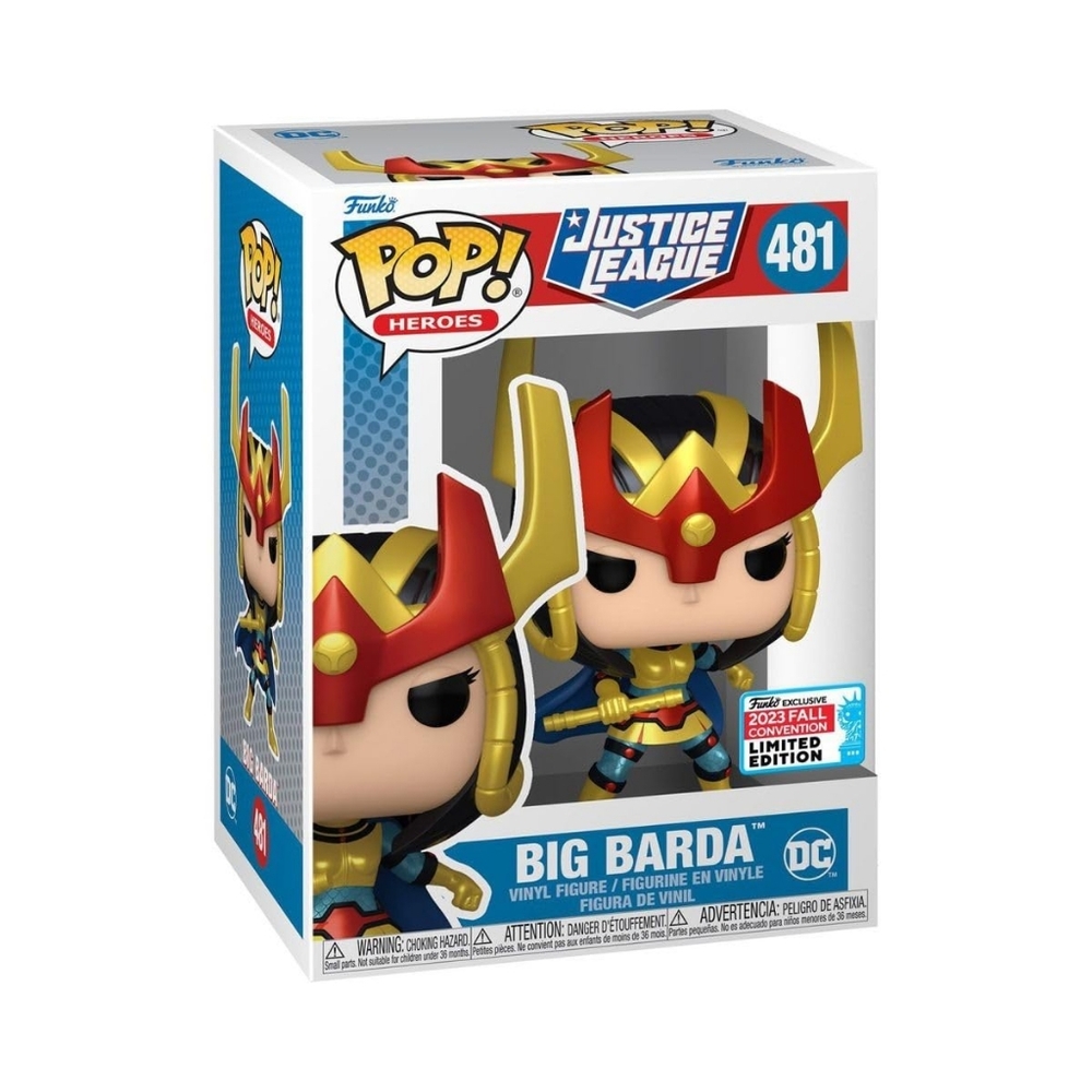 Pop! Heroes DC's Justice League Big Barda 